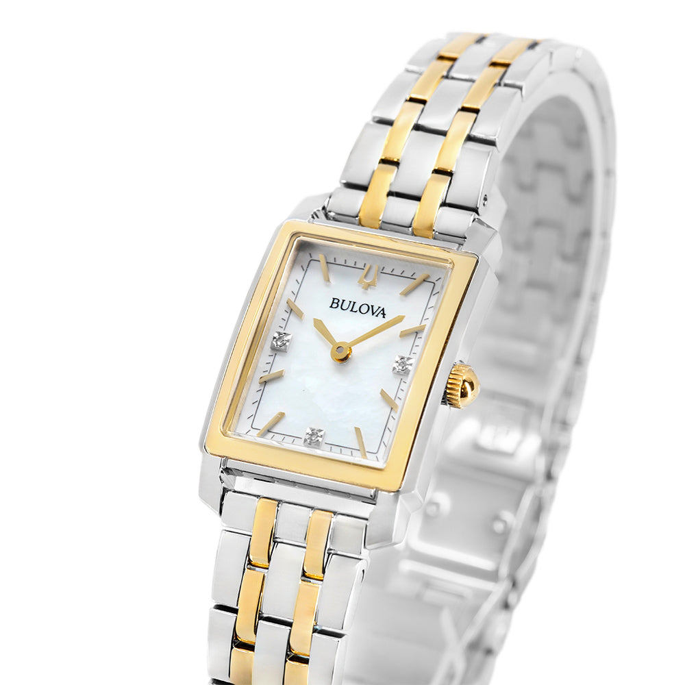 Bulova Women's 98P220 Sutton Tank 21mm Quartz