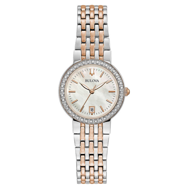 Bulova Ladies 98R280 MoP Dial with Diamonds Watch
