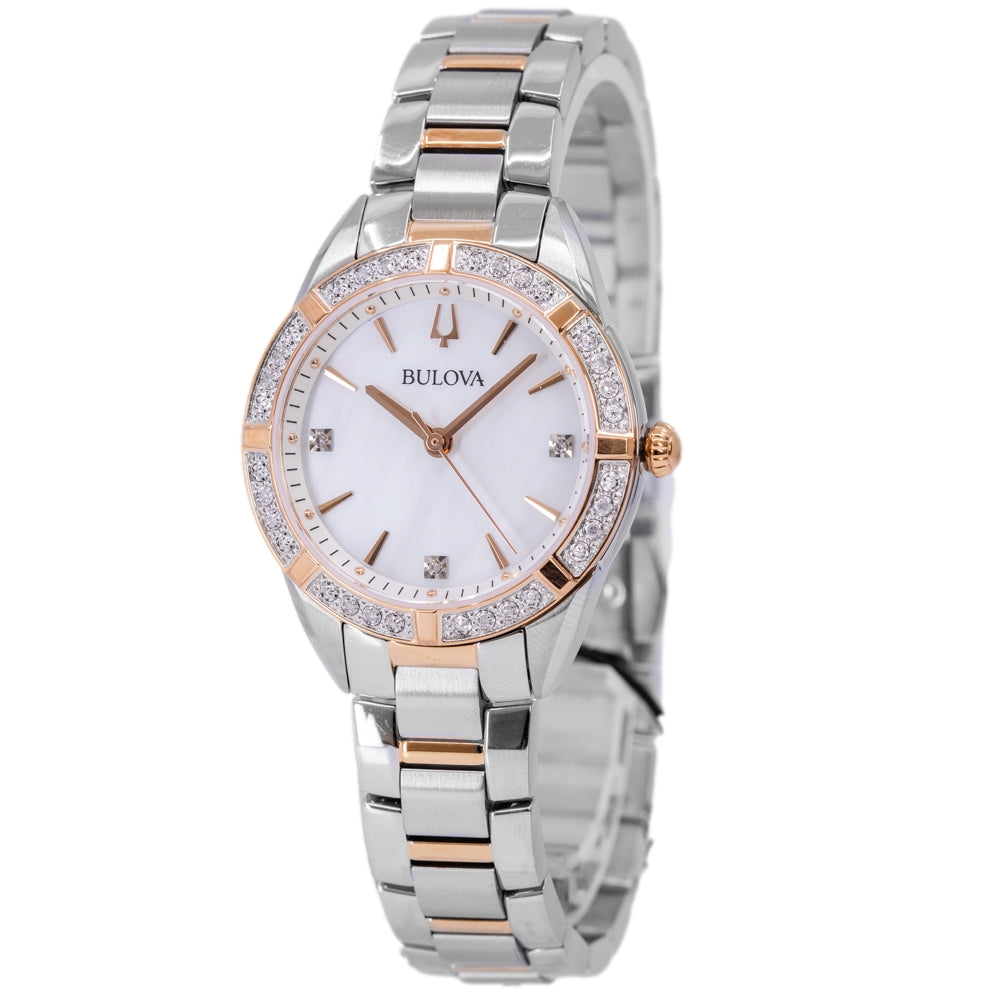 Bulova Women's 98R281 Sutton Lady Diamonds 32mm Quartz