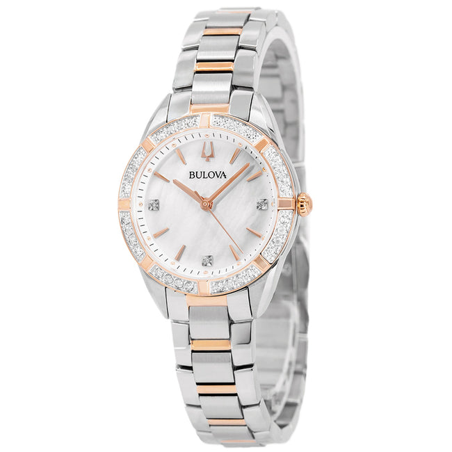 Bulova Women's 98R281 Sutton Lady Diamonds 32mm Quartz