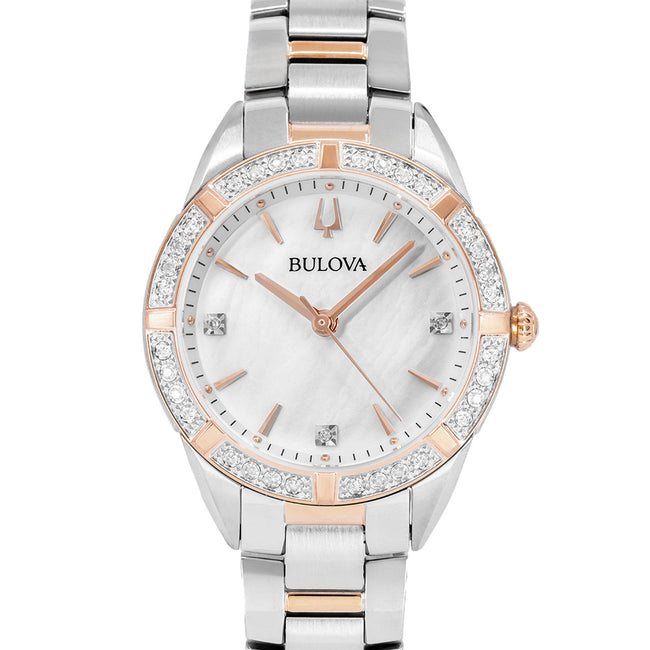Bulova Women's 98R281 Sutton Lady Diamonds 32mm Quartz