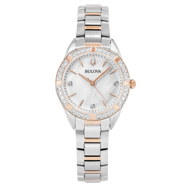 Bulova Women's 98R281 Sutton Lady Diamonds 32mm Quartz
