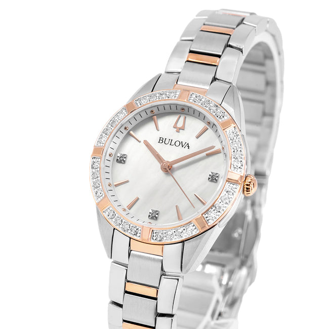 Bulova Women's 98R281 Sutton Lady Diamonds 32mm Quartz