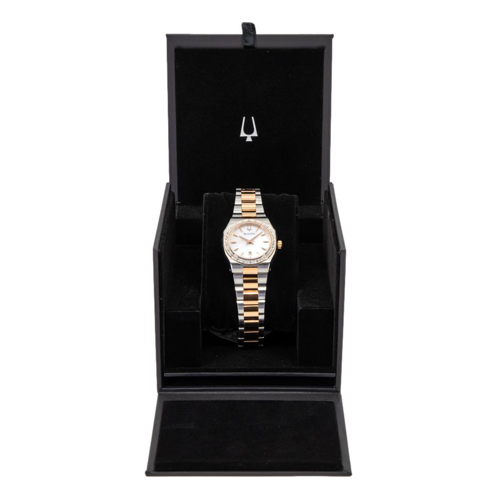 Bulova Ladies 98R283 Surveyor Mop Dial Diamonds Watch