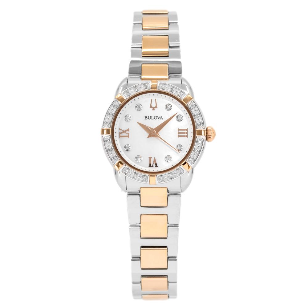 Bulova Ladies 98R291 Classic Two-Tones Diamonds Quartz