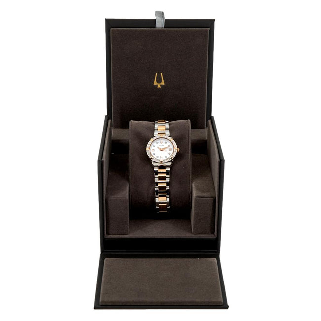 Bulova Ladies 98R291 Classic Two-Tones Diamonds Quartz
