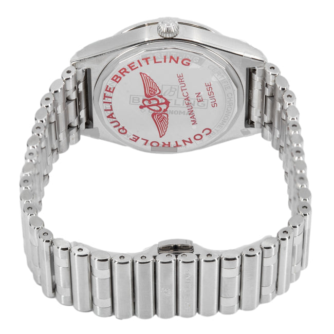 Breitling Ladies A10380101A2A1 Chronomat Diamond Set