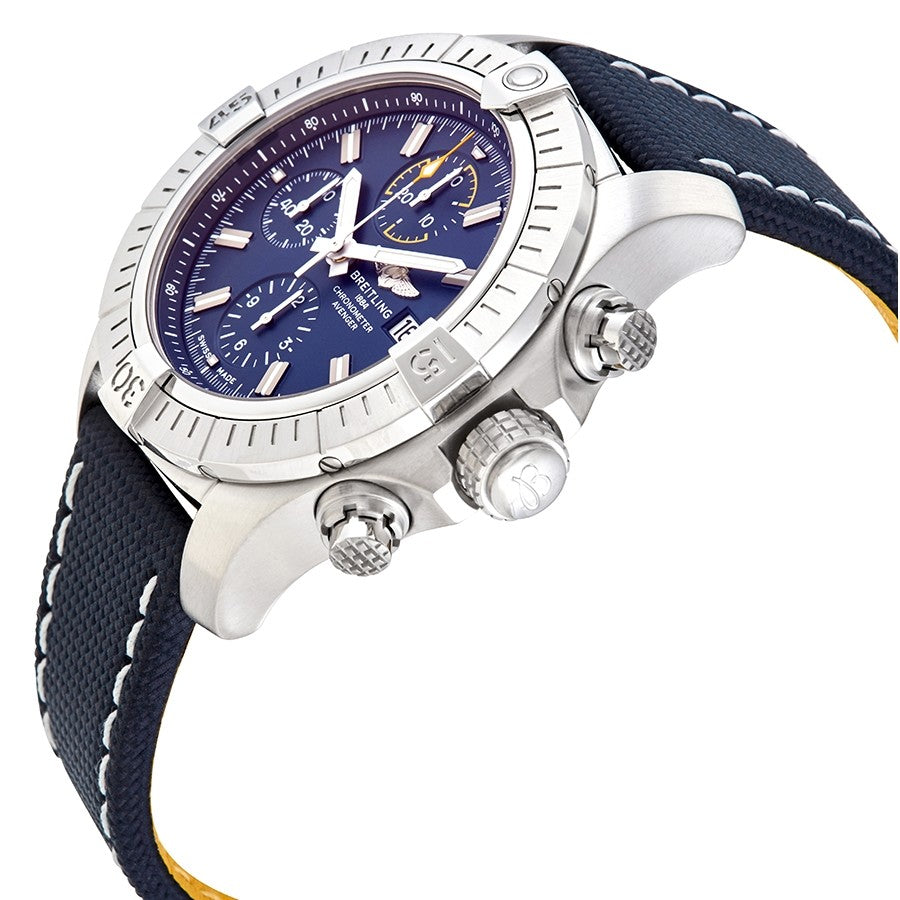 A13317101C1X1-Breitling Men's A13317101C1X1 Avenger Chrono Blue Dial Watch