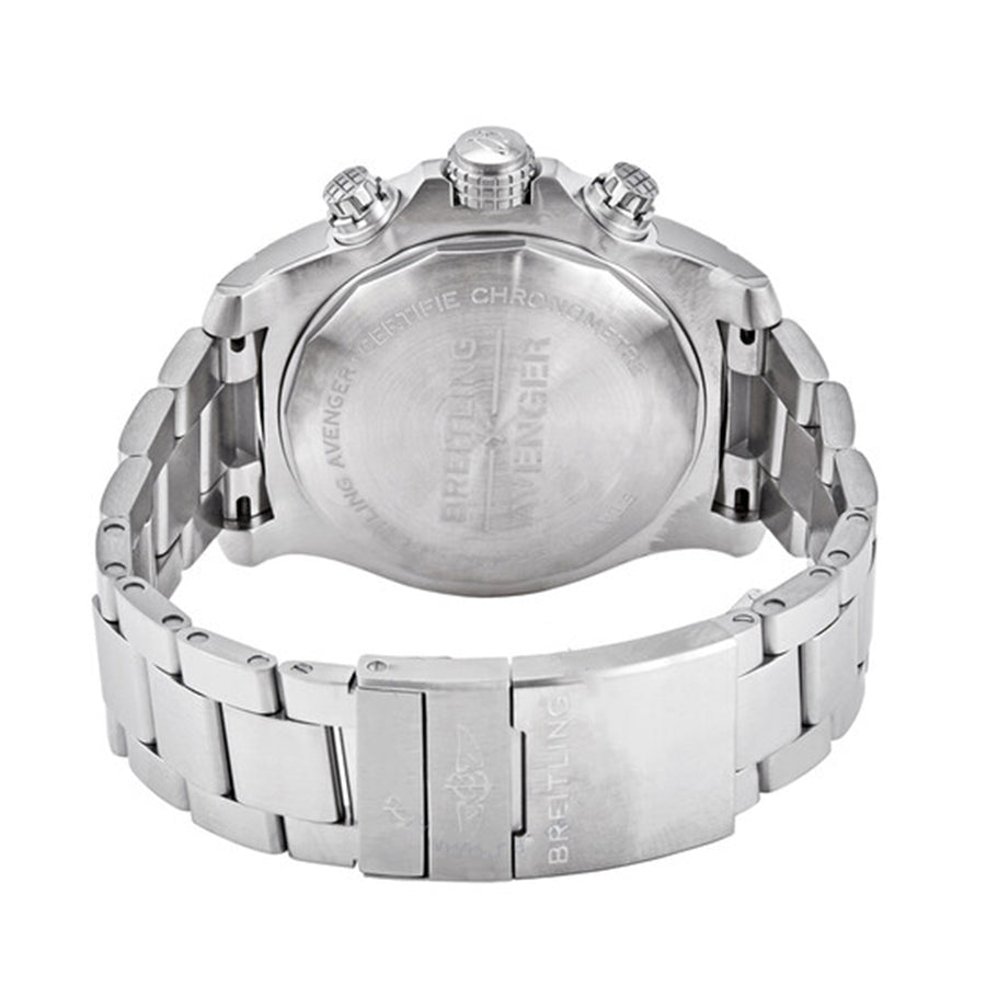 Breitling A13375101B1A1 Super Avenger Chrono Black Dial