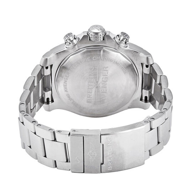 Breitling A13375101B1A1 Super Avenger Chrono Black Dial