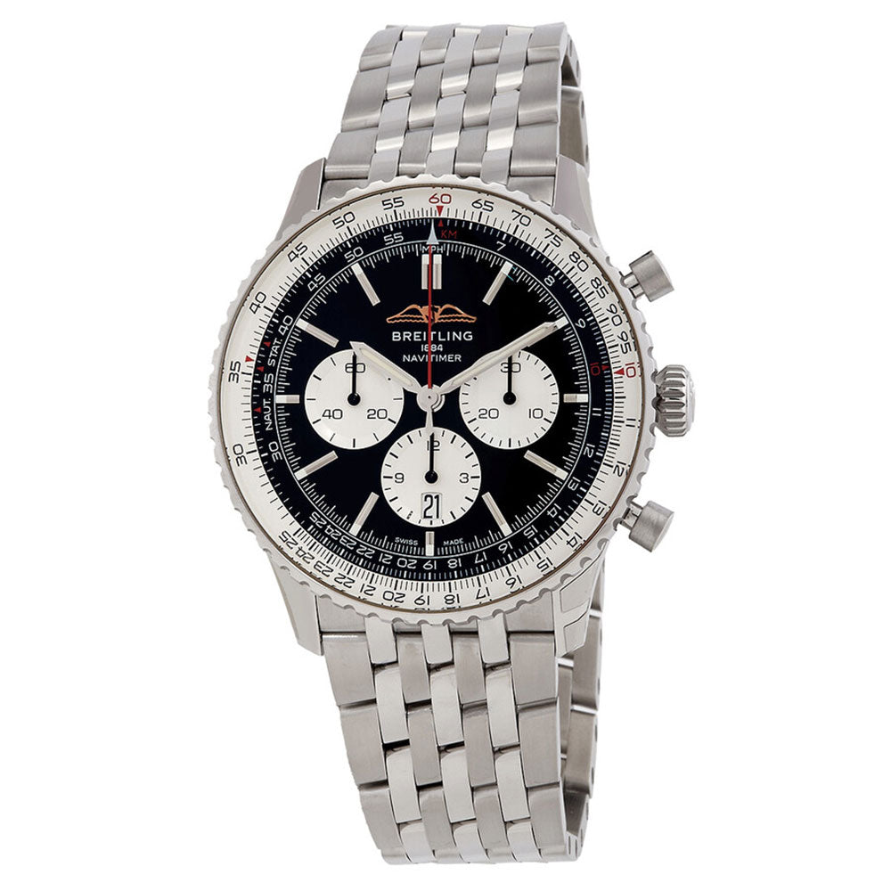 Breitling Men's AB0137211B1A1 Navitimer B01 Chronograph 46