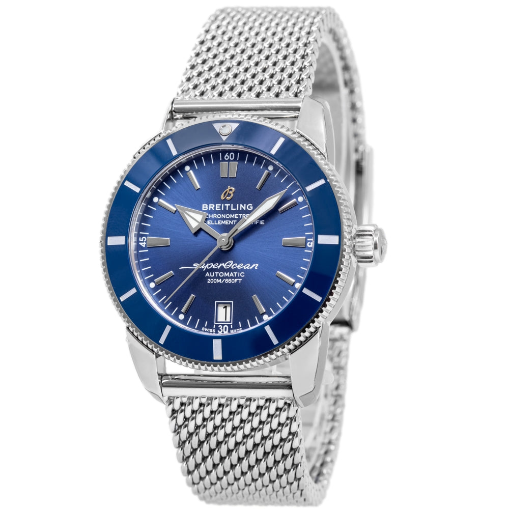 Breitling AB2010161C1A1 Superocean Heritage2 Blaues Zifferblatt Uhr