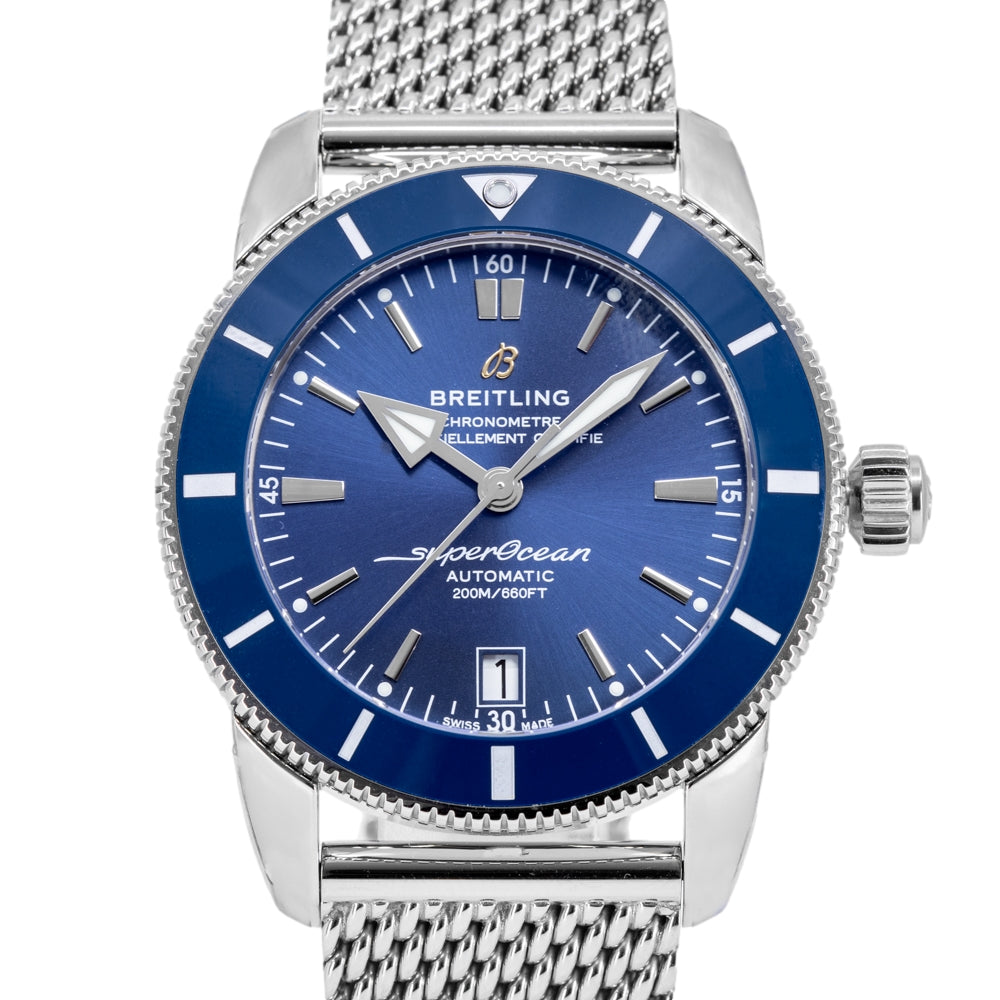 Breitling AB2010161C1A1 Superocean Heritage2 Blaues Zifferblatt Uhr