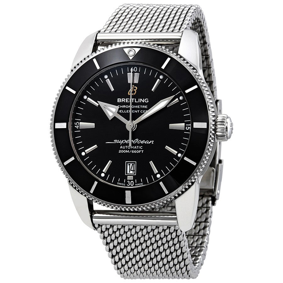 Breitling AB2020121B1A1 Superocean Heritage Schwarzes Zifferblatt Uhr