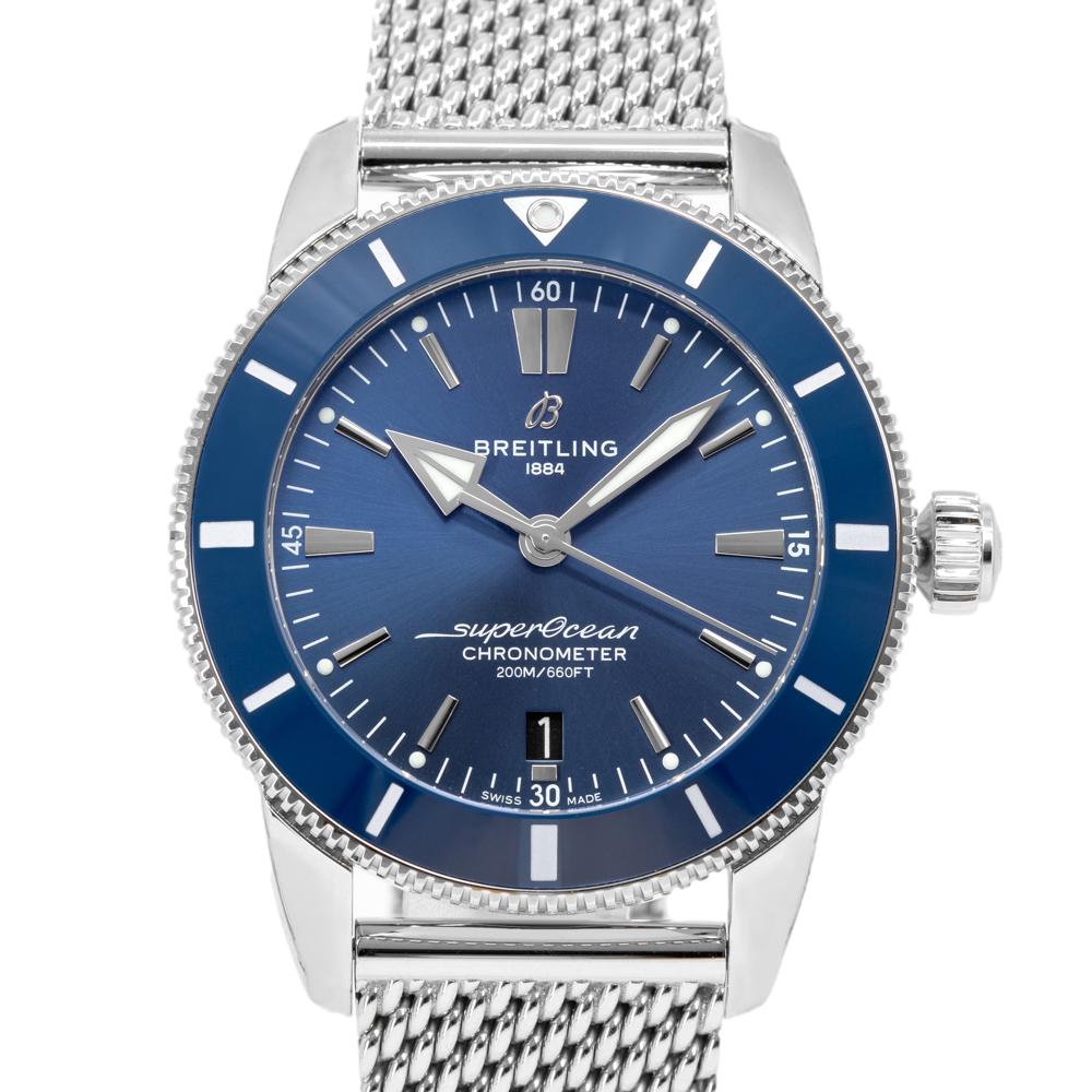 Breitling AB2030161C1A1 Superocean Heritage2 Blaues Zifferblatt Uhr