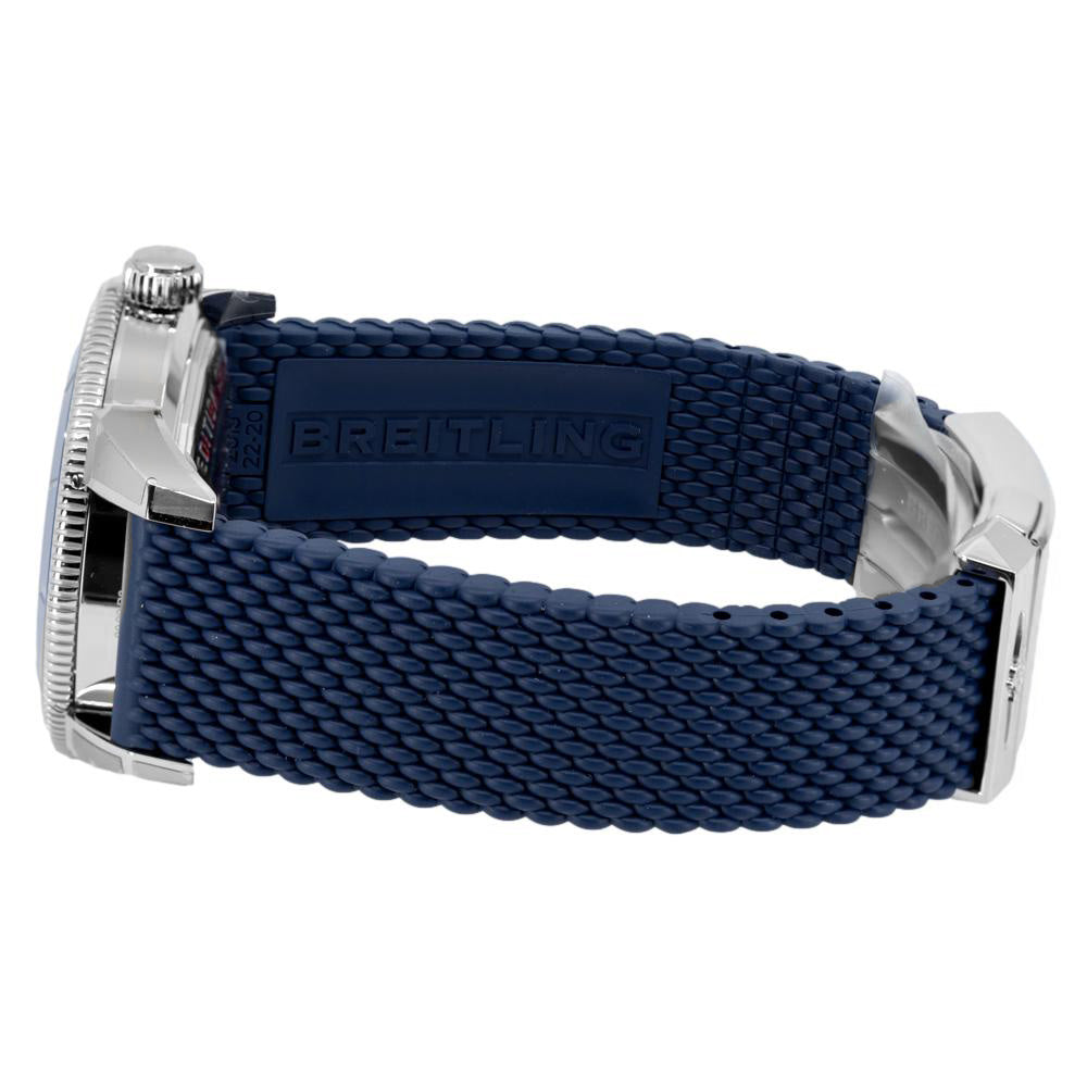 Breitling Men's AB2030161C1S1 Superocean Heritage II Blue