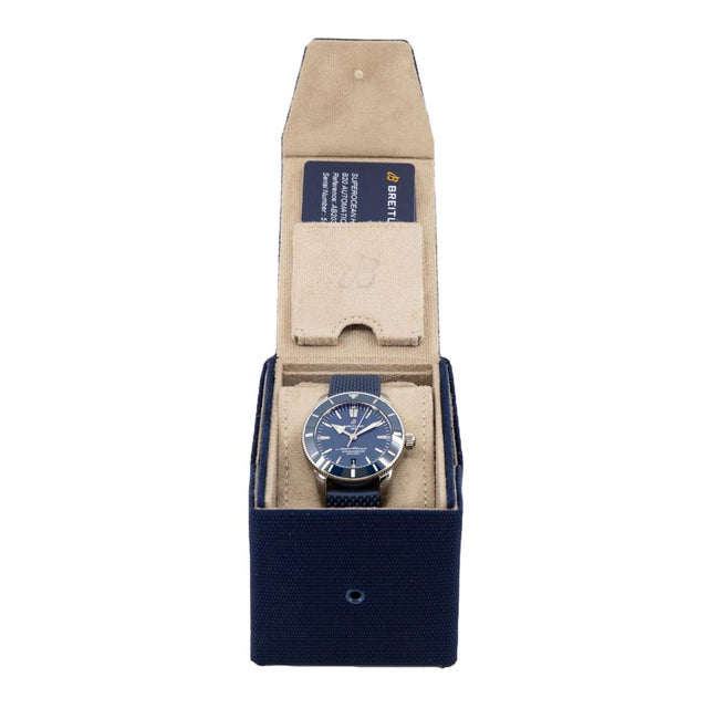 Breitling Men's AB2030161C1S1 Superocean Heritage II Blue