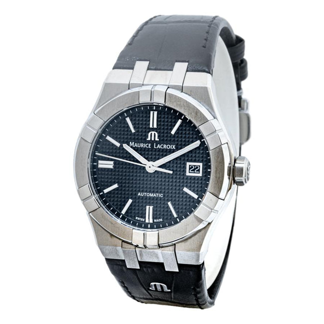 Maurice Lacroix AI6007-SS001-330-1 Aikon Schwarzes Zifferblatt 39mm