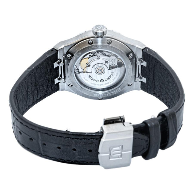 Maurice Lacroix AI6007-SS001-330-1 Aikon Schwarzes Zifferblatt 39mm