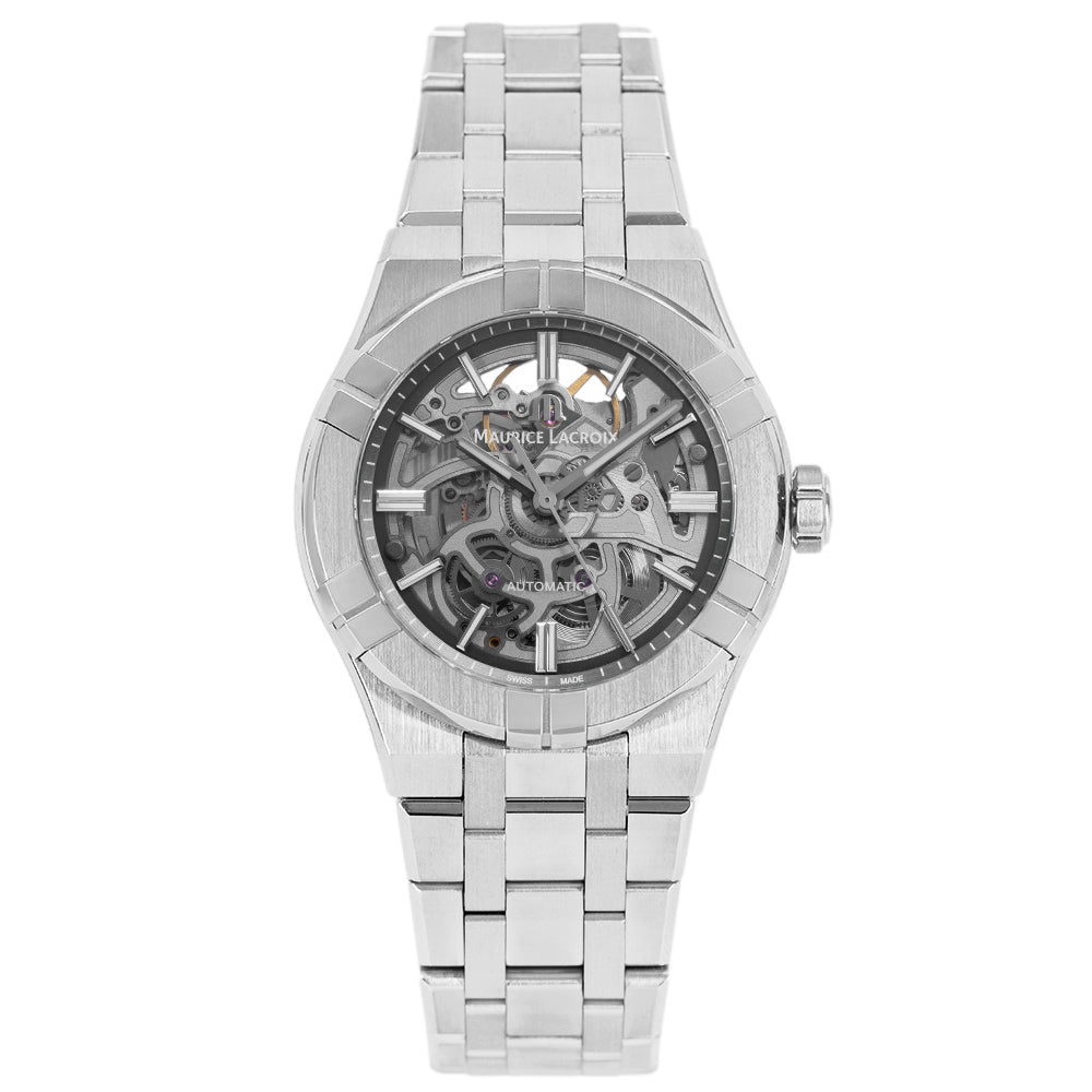 Maurice Lacroix AI6007-SS002-030-1 Aikon Skeleton 39mm Auto