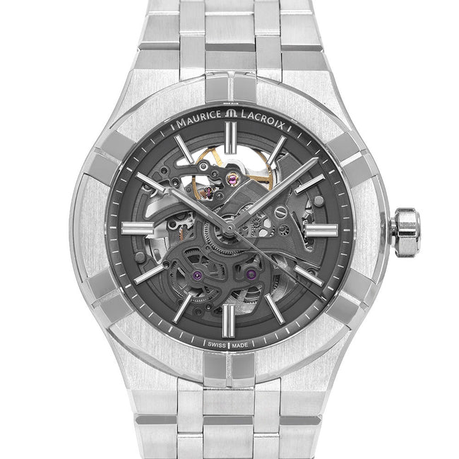 Maurice Lacroix AI6008-SS002-030-1 Aikon Skeleton 42mm Auto