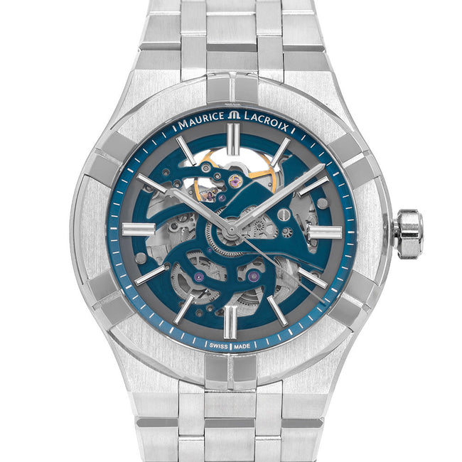 Maurice Lacroix AI6008-SS002-031-1 Aikon Skeleton 42mm Auto