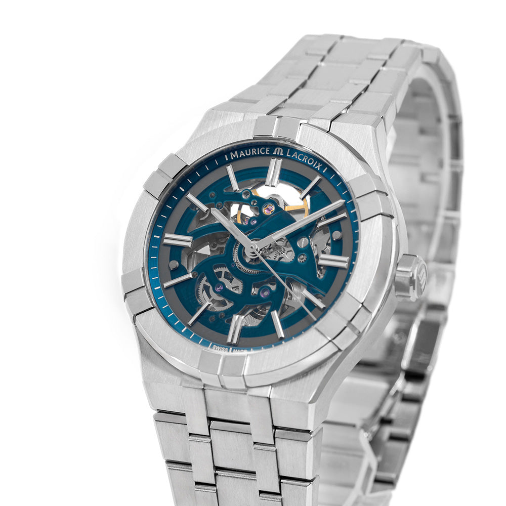 Maurice Lacroix AI6008-SS002-031-1 Aikon Skeleton 42mm Auto
