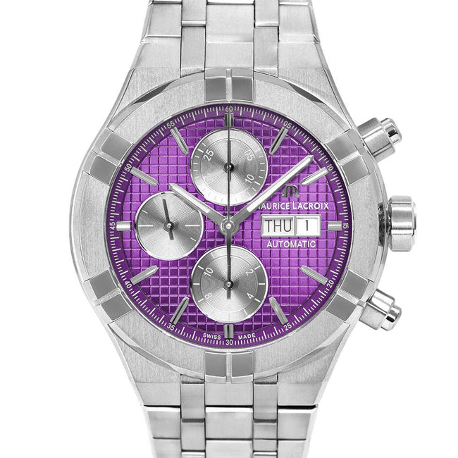 Maurice Lacroix AI6038-TT032-430-1 Aikon Titanium Chrono