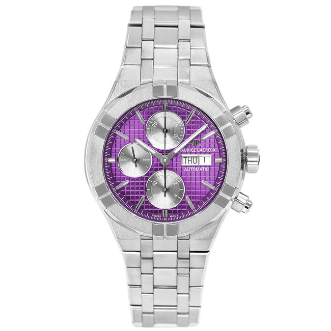 Maurice Lacroix AI6038-TT032-430-1 Aikon Titanium Chrono