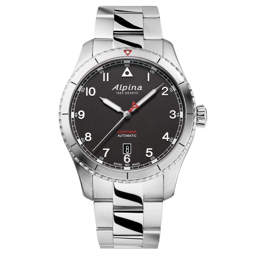 Alpina Men's AL-525BW4S26B Startimer Pilot 41mm Automatic