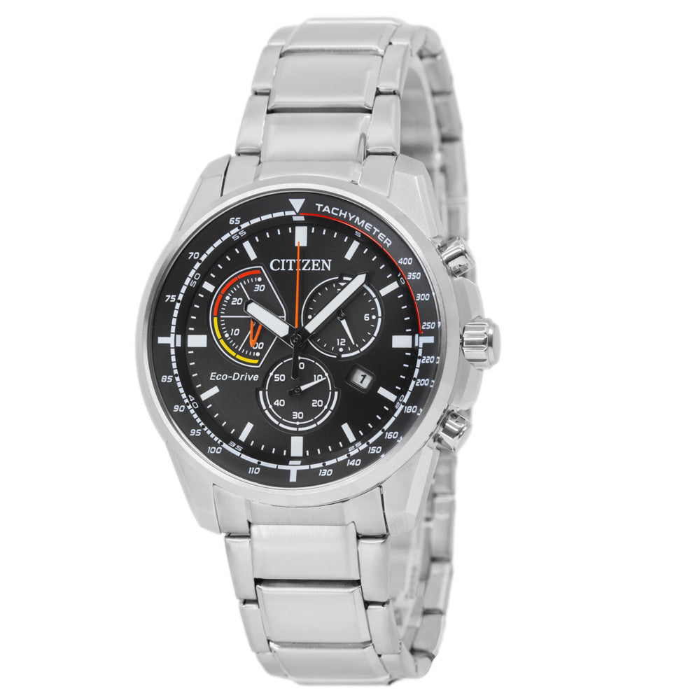 Citizen Men's AT1190-87E Chono Active Black Dial Eco-Drive