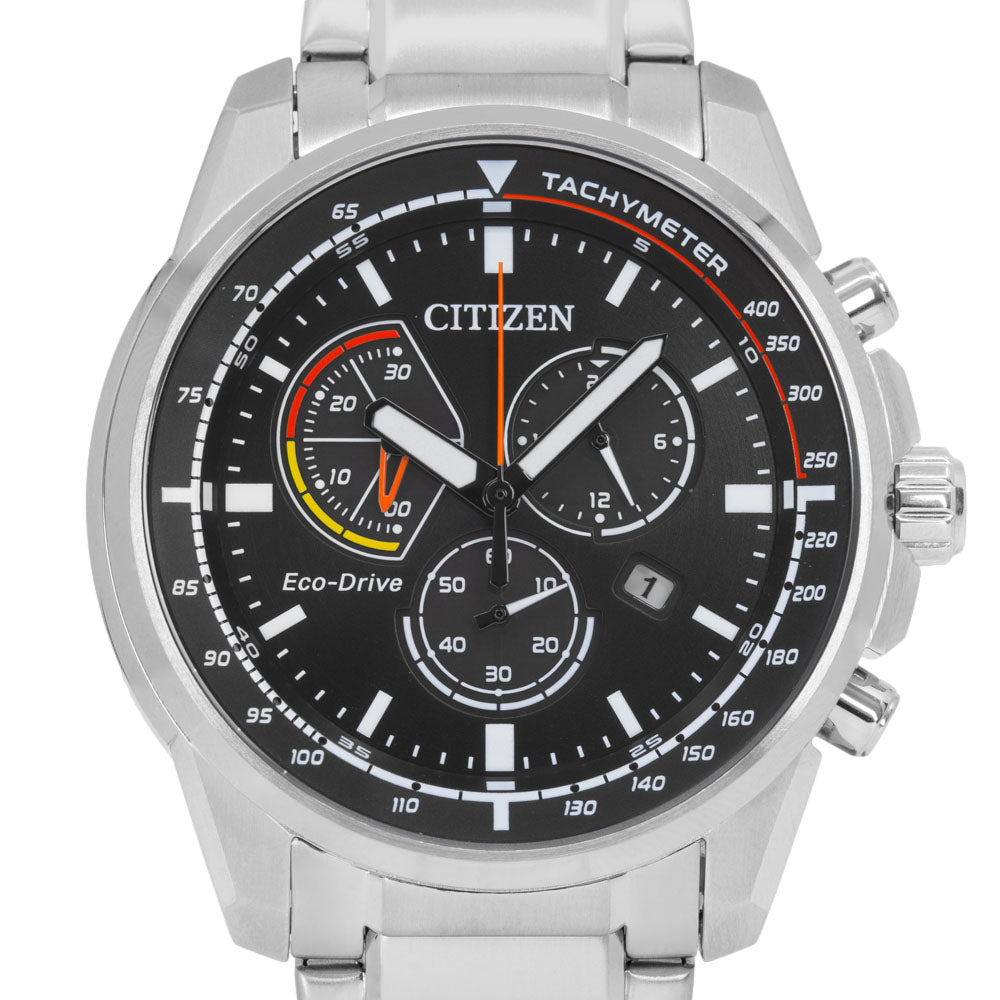 Citizen Men's AT1190-87E Chono Active Black Dial Eco-Drive