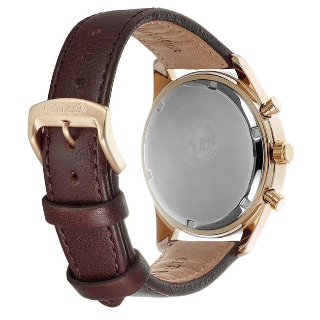 Citizen Men's AT2393-17H Eco-Drive Chronograph Watch