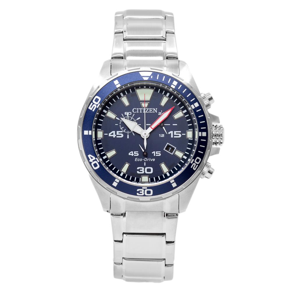 Citizen Herrenuhr AT2431-87L Eco-Drive Blaues Zifferblatt