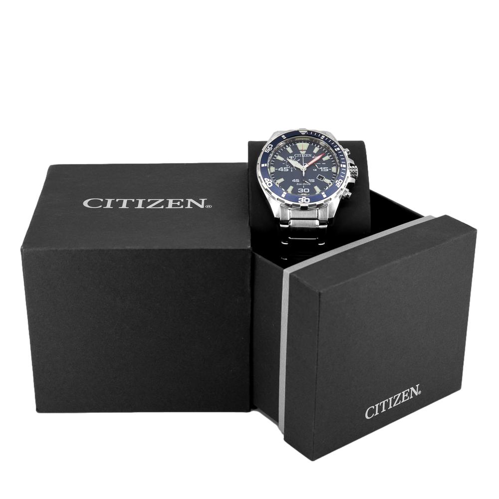 Citizen Herrenuhr AT2431-87L Eco-Drive Blaues Zifferblatt