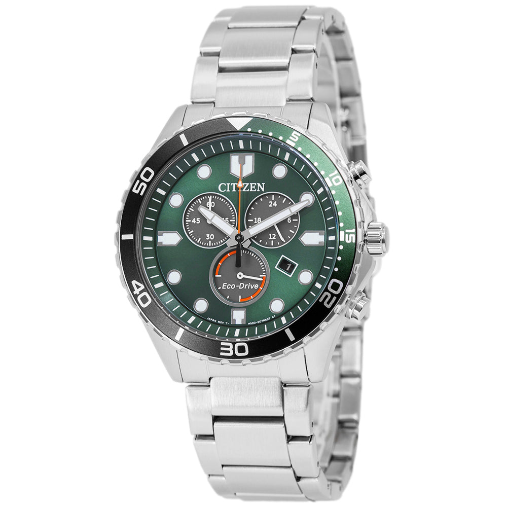 Citizen Men's AT2561-81X Sport Crono 43mm Eco-Drive