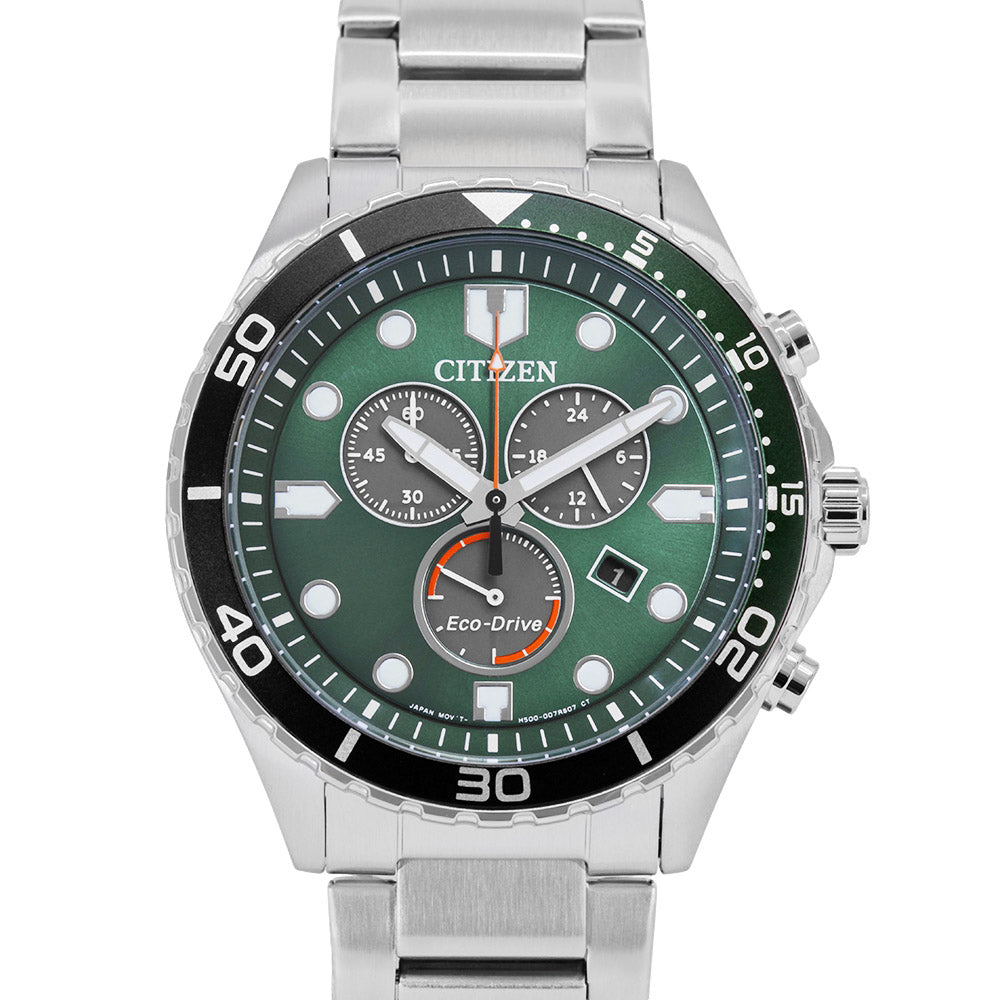 Citizen Men's AT2561-81X Sport Crono 43mm Eco-Drive