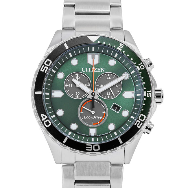 Citizen Men's AT2561-81X Sport Crono 43mm Eco-Drive