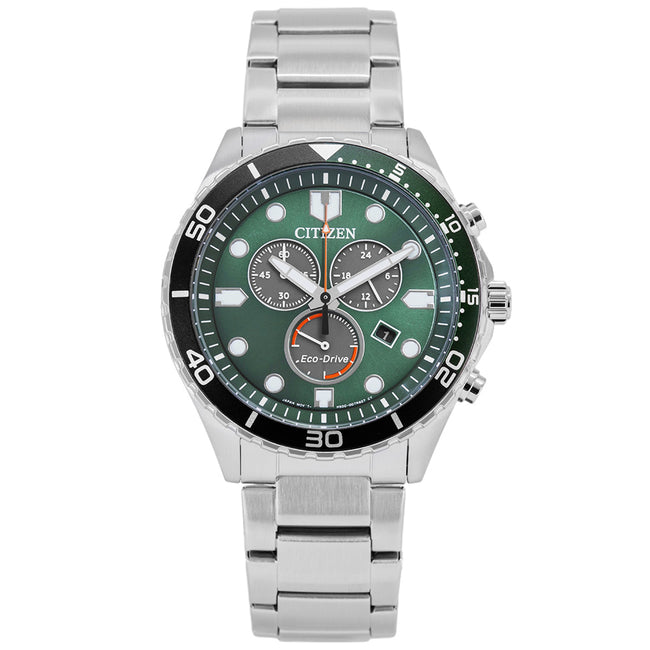 Citizen Men's AT2561-81X Sport Crono 43mm Eco-Drive