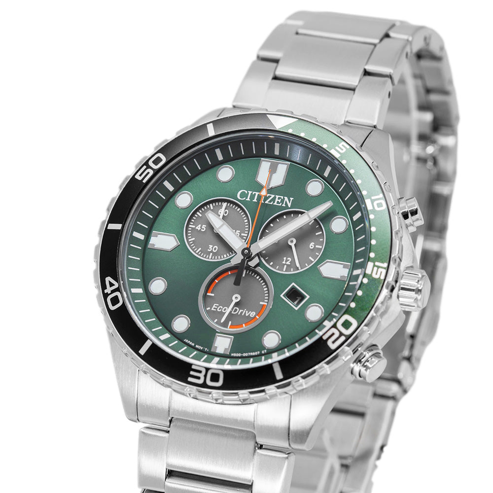 Citizen Men's AT2561-81X Sport Crono 43mm Eco-Drive