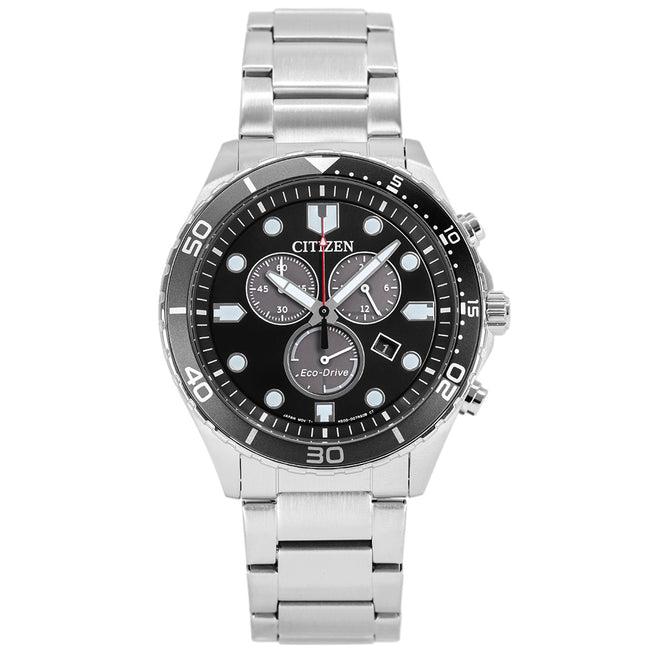 Citizen Men's AT2568-82E Sport Crono 43mm Eco-Drive