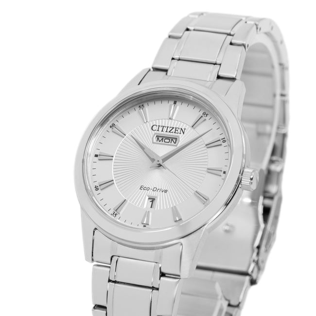 Citizen Men's AW0100-86A Eco-Drive Classic Silver Dial