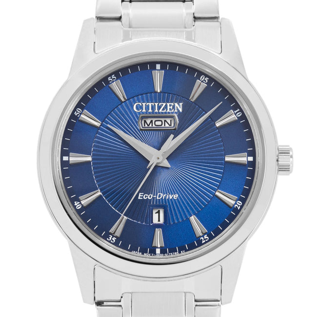 Citizen Men's AW0100-86L Eco-Drive Classic Blue Dial Watch