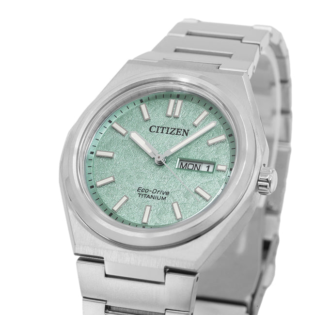 Citizen Men's AW0130-85M Super Titanio Eco-Drive
