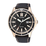 Citizen Men's AW1523-01E Eco-Drive Black Dial PVD Watch