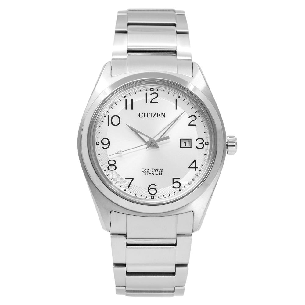 Citizen Men's AW1640-83A Super Titanium Silver Dial Watch