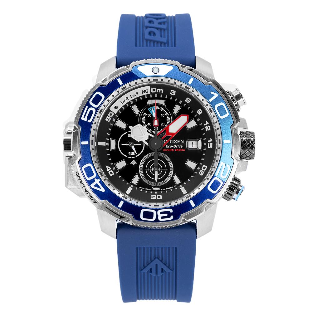 BJ2169-08E-Citizen BJ2169-08E Promaster Aqualand DepthMaster Blue