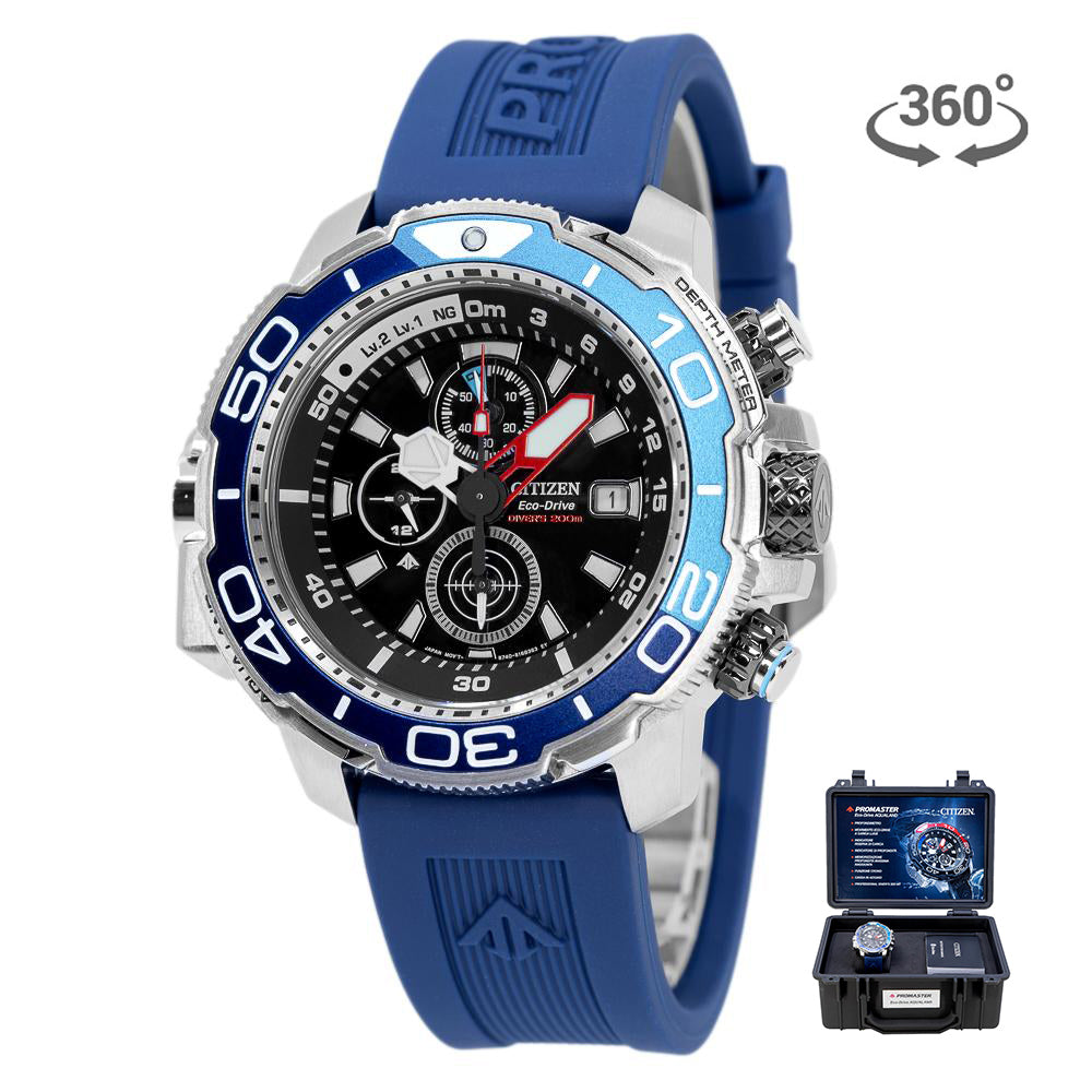 BJ2169-08E-Citizen BJ2169-08E Promaster Aqualand DepthMaster Blue