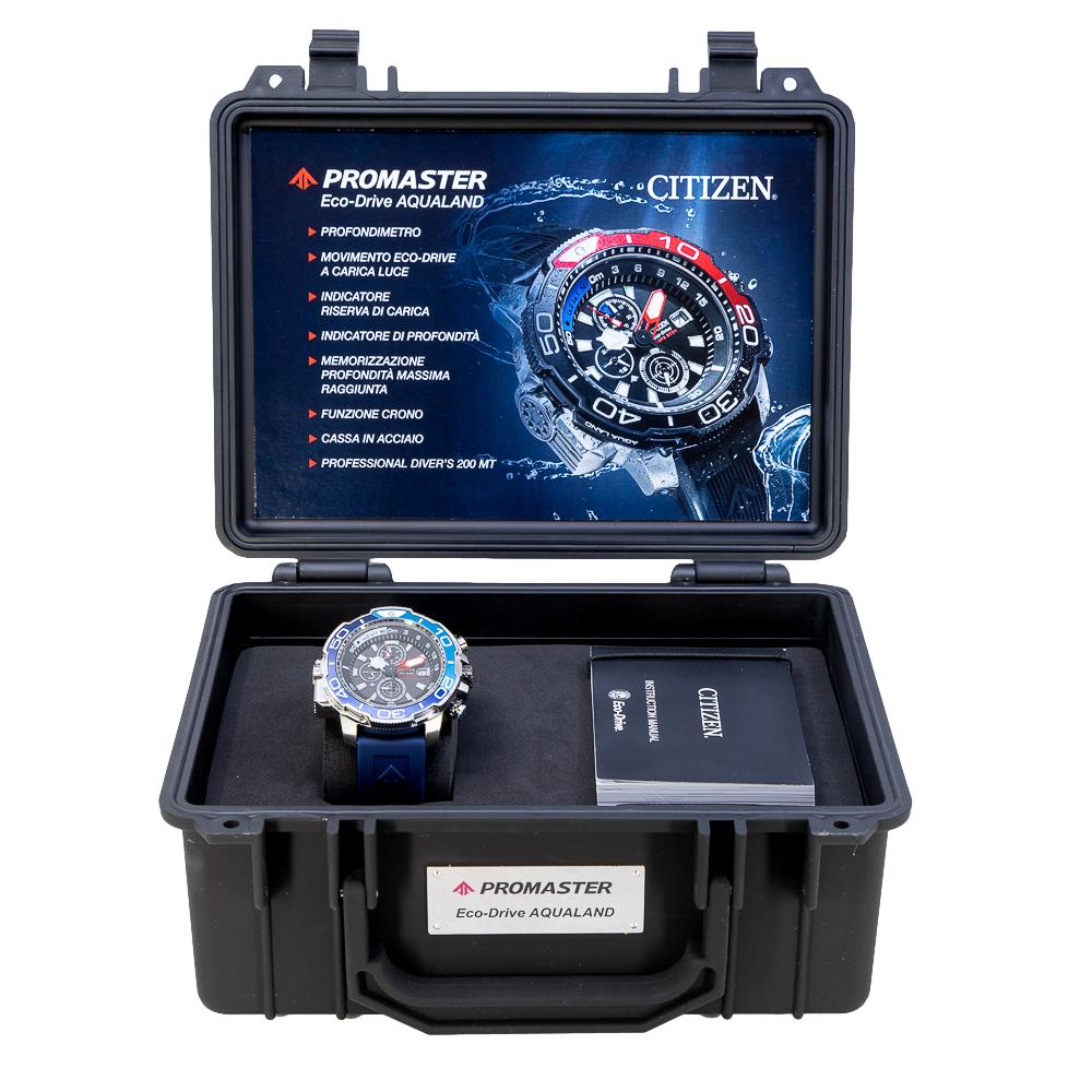 Citizen BJ2169-08E Promaster Aqualand DepthMaster Blue