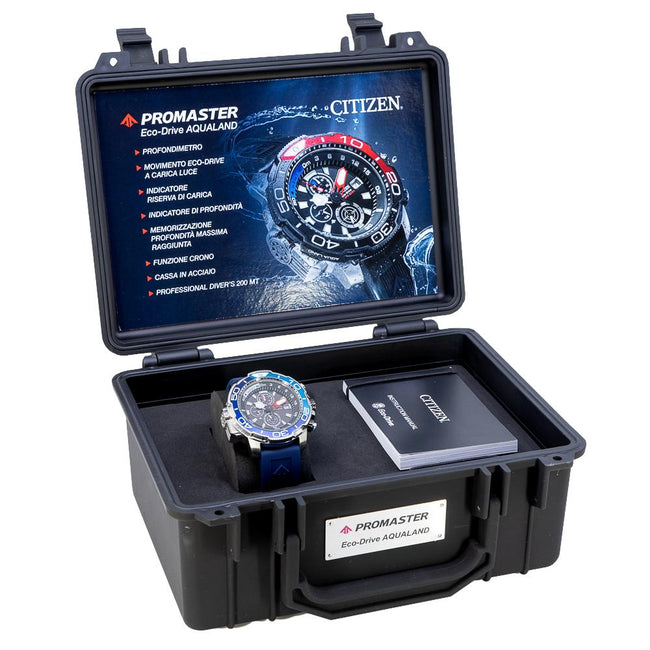 Citizen BJ2169-08E Promaster Aqualand DepthMaster Blue